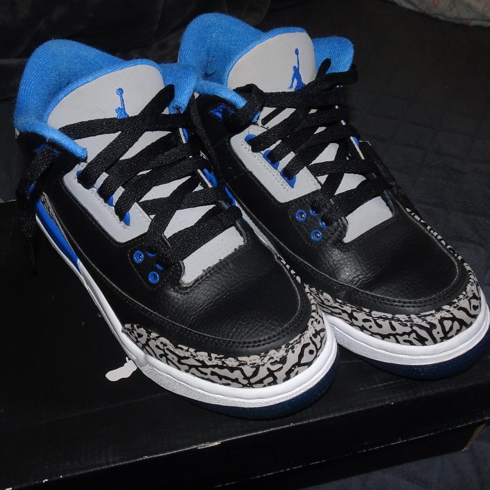 Air Jordan Retro 3 Sport Blue 2014 (BG)